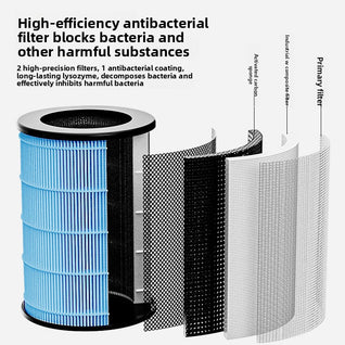 Portable Air Purifier with Negative Ion Technology